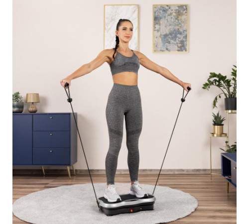 Вібраційна платформа GYMTEK XP500 срібляста