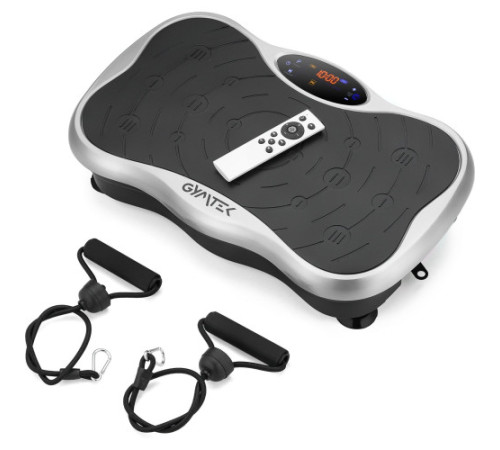 Вібраційна платформа GYMTEK XP500 срібляста