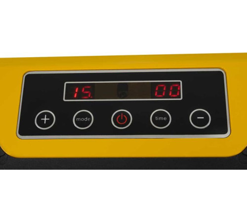 Вібраційна платформа Fitness King Vibro Form чорно-жовта