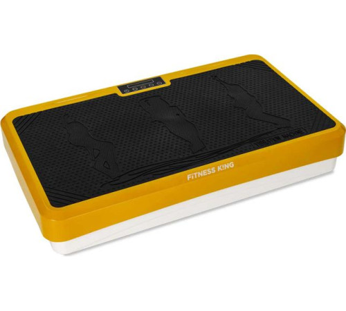 Вібраційна платформа Fitness King Vibro Form чорно-жовта