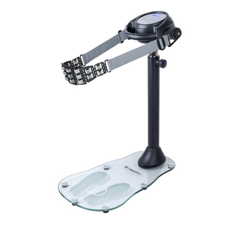 Вібраційний масажний пояс inSPORTline TrimBelt чорний