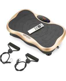 Вібраційна платформа GYMTEK XP500, чорно-золотиста
