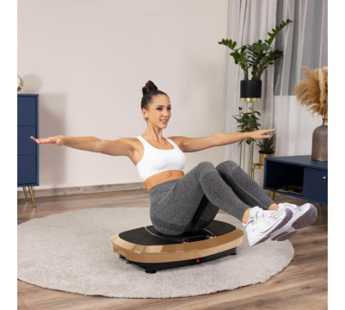 Вібраційна платформа Gymtek 3D XP750 золота