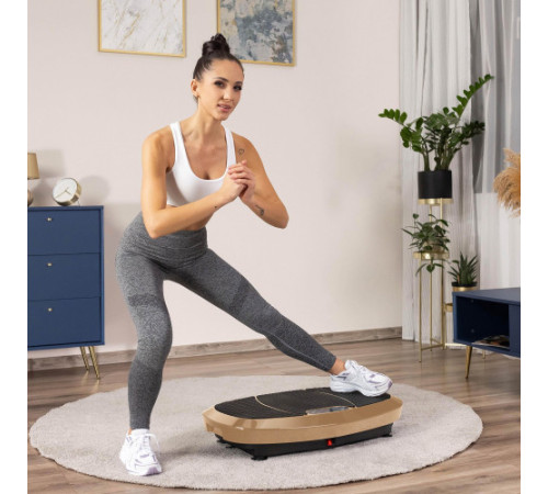 Вібраційна платформа Gymtek 3D XP750 золота