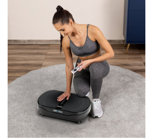 Вібраційна платформа GYMTEK XP300 чорна