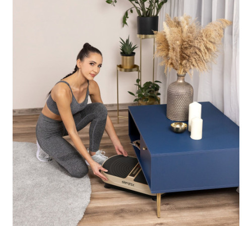 Вібраційна платформа GYMTEK XP300 золотиста