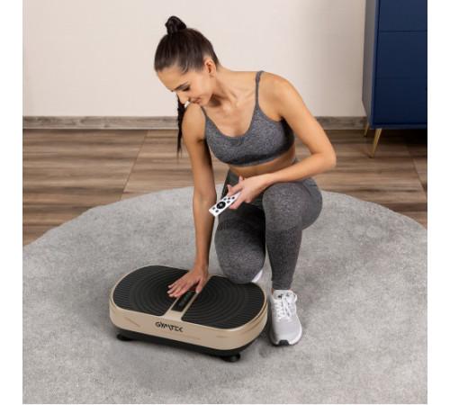 Вібраційна платформа GYMTEK XP300 золотиста