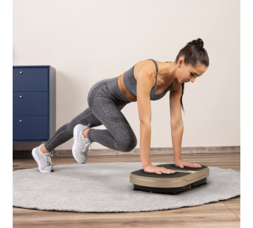 Вібраційна платформа GYMTEK XP300 золотиста