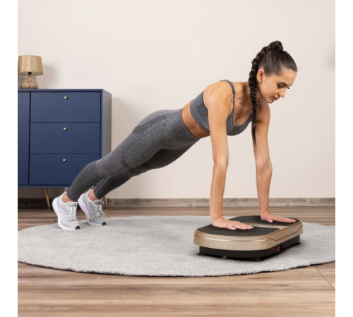 Вібраційна платформа GYMTEK XP300 золотиста