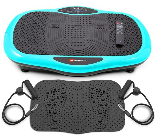 Віброплатформа Hop-Sport 3D HS-070VS Scout бірюзовий