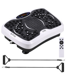 Вібраційна платформа One Fitness SVP08 чорно-біла