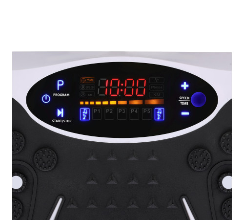 Вібраційна платформа One Fitness SVP08 чорно-біла