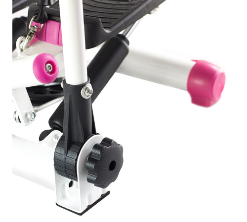 Степпер гідравлічний HMS S3085 біло-рожевий