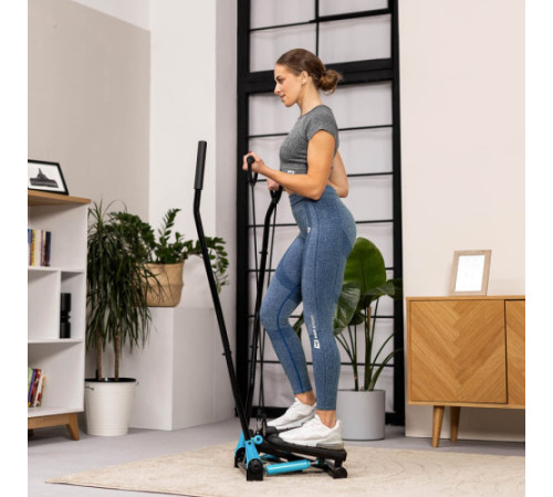 Степпер гідравлічний Hop-Sport HS-045S Slim блакитний