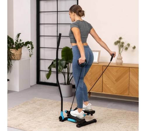 Степпер гідравлічний Hop-Sport HS-045S Slim блакитний