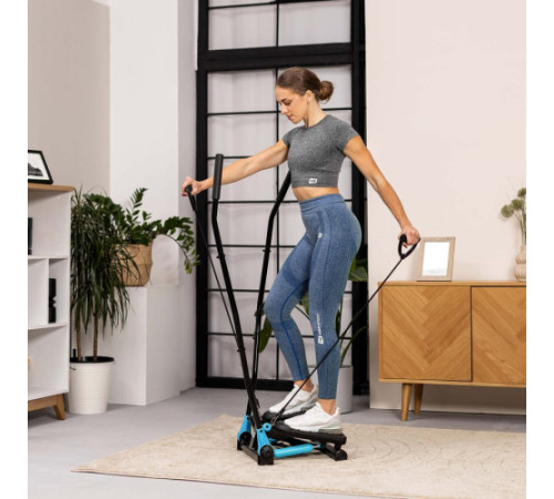 Степпер гідравлічний Hop-Sport HS-045S Slim блакитний