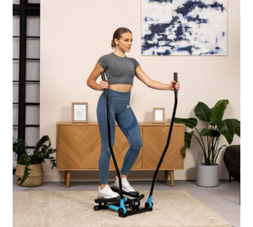 Степпер гідравлічний Hop-Sport HS-045S Slim блакитний
