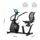 Велотренажер горизонтальний електромагнітний Gymtek XBR8000, чорний