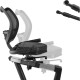 Велотренажер горизонтальний електромагнітний Gymtek XBR8000, чорний