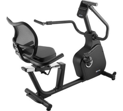 Велотренажер горизонтальний електромагнітний Gymtek XBR8000, чорний