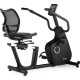 Велотренажер горизонтальний електромагнітний Gymtek XBR8000, чорний