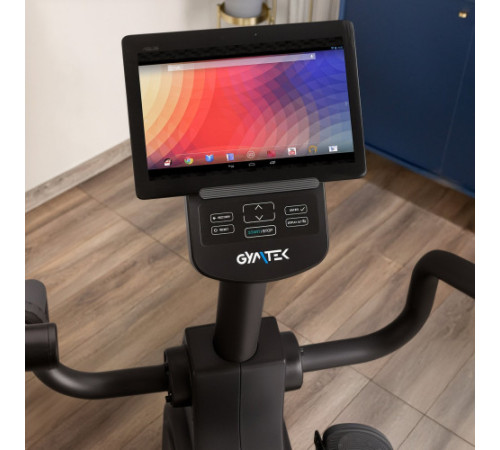 Велотренажер горизонтальний електромагнітний Gymtek XBR8000, чорний