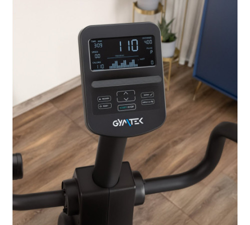 Велотренажер горизонтальний електромагнітний Gymtek XBR8000, чорний