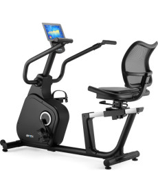 Велотренажер горизонтальний електромагнітний Gymtek XBR8000, чорний