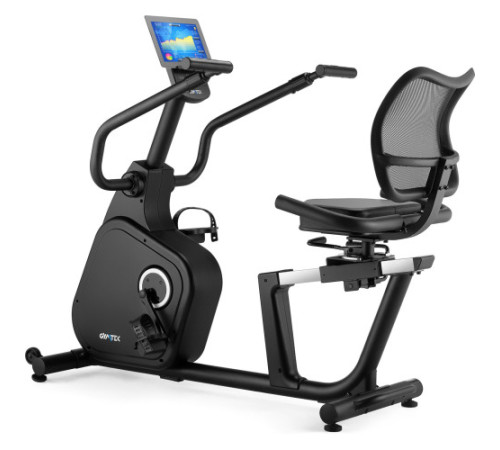 Велотренажер горизонтальний електромагнітний Gymtek XBR8000, чорний