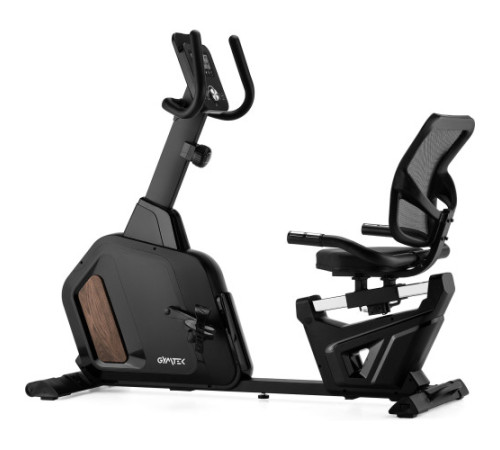 Велотренажер горизонтальний магнітний Gymtek XBR5000, чорний
