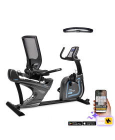 Велотренажер горизонтальний магнітний inSPORTline inCondi R600i сірий