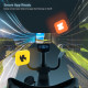 Велотренажер горизонтальний магнітний inSPORTline ZenSeat 100, чорний