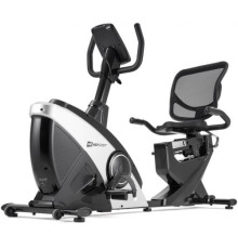 Велотренажер горизонтальний електромагнітний Hop-Sport HS-070L Helix iConsole+ сріблястий