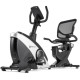 Велотренажер горизонтальний електромагнітний Hop-Sport HS-070L Helix iConsole+ сріблястий