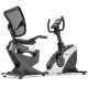 Велотренажер горизонтальний електромагнітний Hop-Sport HS-070L Helix iConsole+ сріблястий