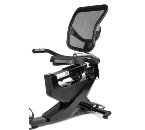 Велотренажер горизонтальний електромагнітний Hop-Sport HS-070L Helix iConsole+ сріблястий