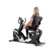 Велотренажер горизонтальний електромагнітний Hop-Sport HS-070L Helix iConsole+ сріблястий