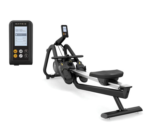 Веслувальний тренажер Matrix MX‑Rower 16 чорний