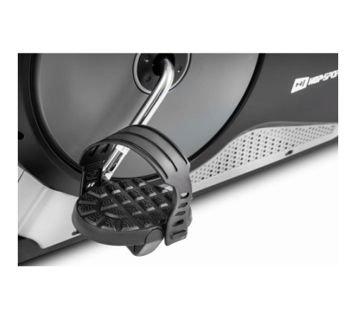 Велотренажер горизонтальний Hop‑Sport HS-040L Root чорно-сріблястий