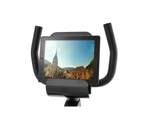Велотренажер горизонтальний Hop‑Sport HS-040L Root чорно-сріблястий