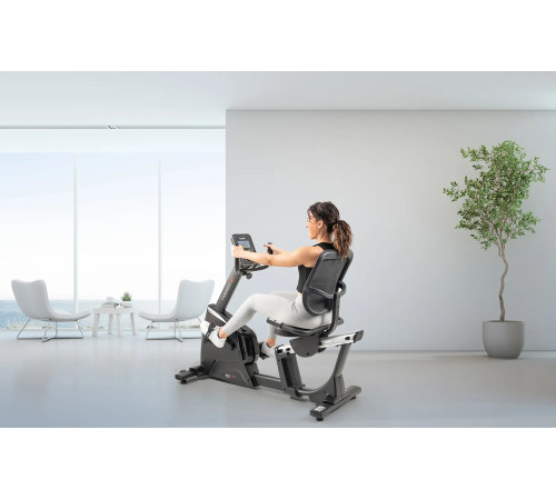 Горизонтальний велотренажер Toorx Recumbent Bike BRXR 300 (BRX-R300) чорний