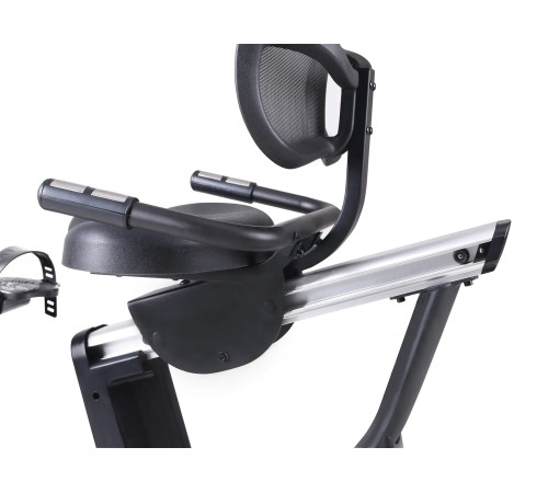 Горизонтальний велотренажер Toorx Recumbent Bike BRXR 300 (BRX-R300) чорний