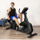 Велотренажер горизонтальний електромагнітний Gymtek XBR6000 чорно-золотистий