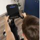 Велотренажер горизонтальний електромагнітний Gymtek XBR6000 чорно-золотистий