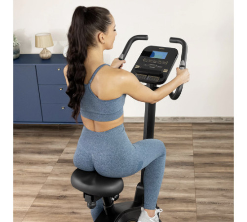 Велотренажер електромагнітний Gymtek XB6000, чорно-золотистий