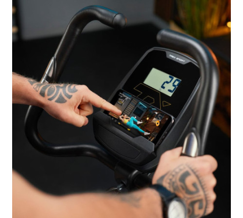 Велотренажер магнітний Trex Sport TX-500MB IRON білий