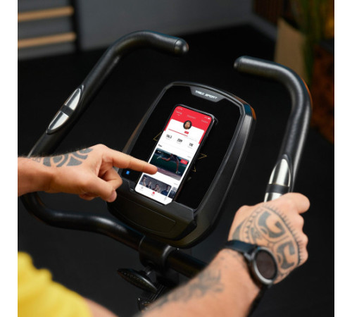Велотренажер магнітний Trex Sport TX-500MB IRON білий