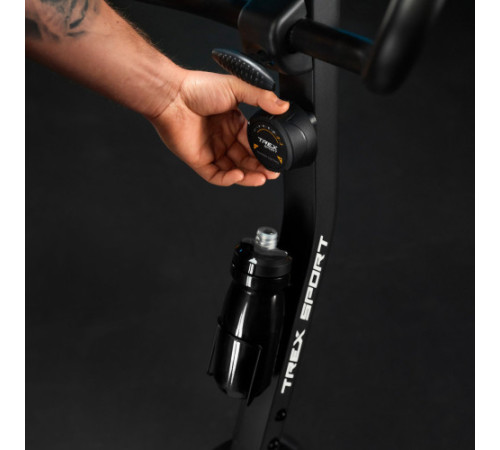 Велотренажер магнітний Trex Sport TX-500MB IRON білий