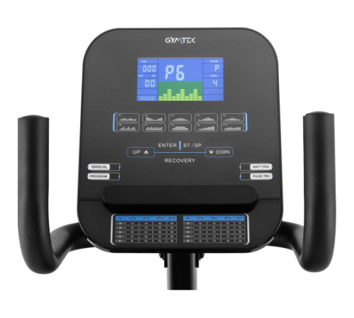 Велотренажер горизонтальний електромагнітний Gymtek XBR6000, синій