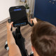 Велотренажер горизонтальний електромагнітний Gymtek XBR6000, синій